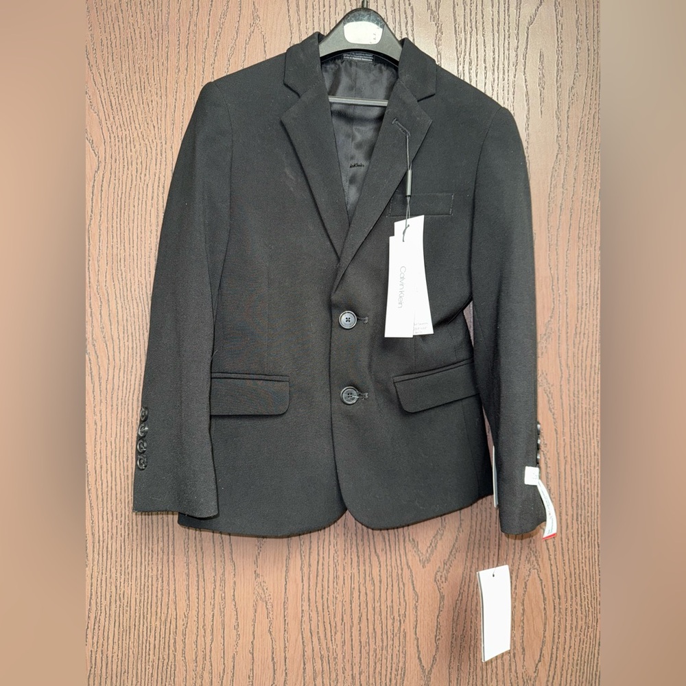 Calvin Klein Kids Classic Black Sport Coat
